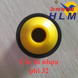Cốc bi nhựa phi 32 | cốc bi phi 32 | cốc bi con lăn phi 32