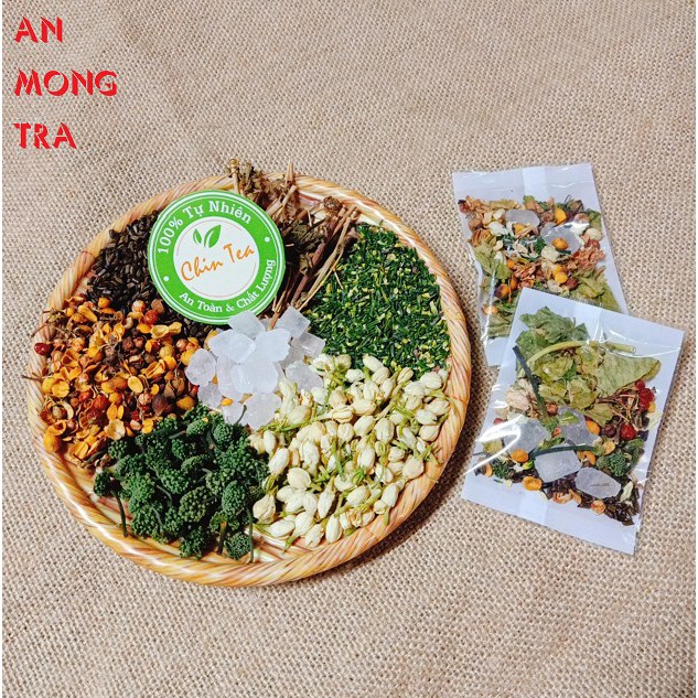 An mông trà, Trà thảo mộc hỗ trợ giảm mất ngủ, an thần