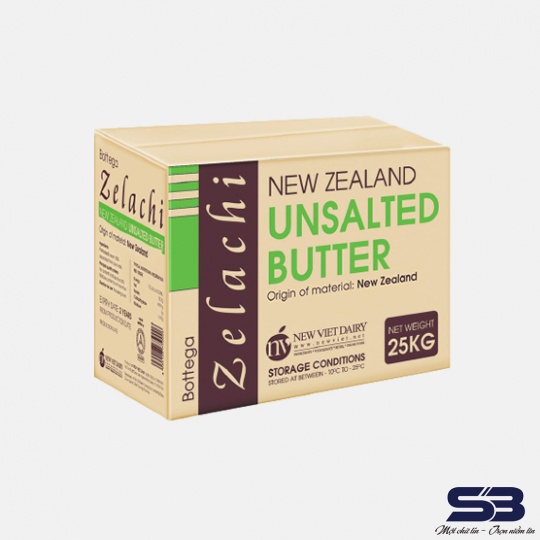 Bơ lạt New Zealand Bottega Zelachi 5kg