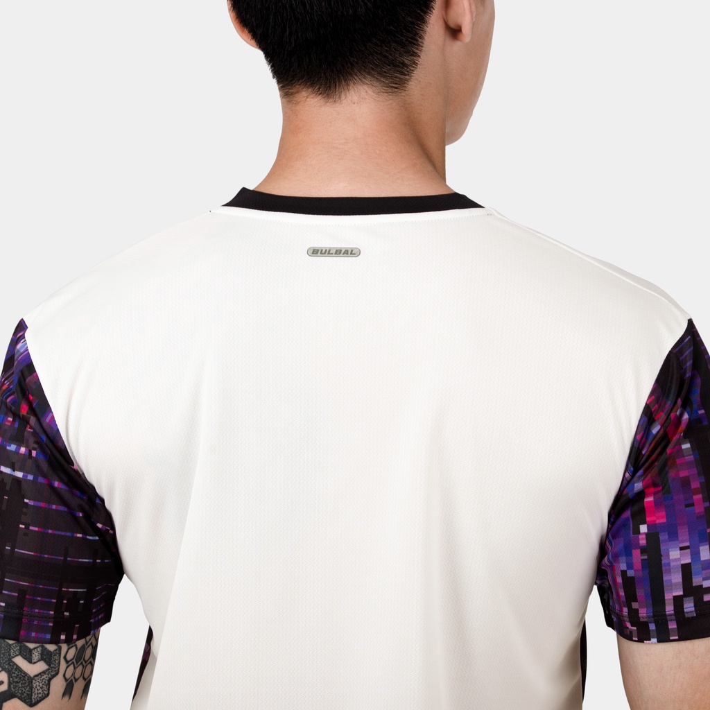 Áo Cầu Lông Nam Nữ Bulbal Glitch BAT1009, Chất Vải Bul-Wave Thoáng Mát, Dùng Trong Tập Luyện Và Thi Đấu Cầu Lông