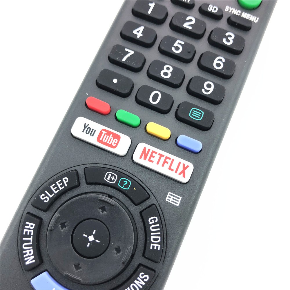 Remote Tivi Sony Smart Hàng chính hãng (Hai nứt đỏ - TX300P và TX300E)