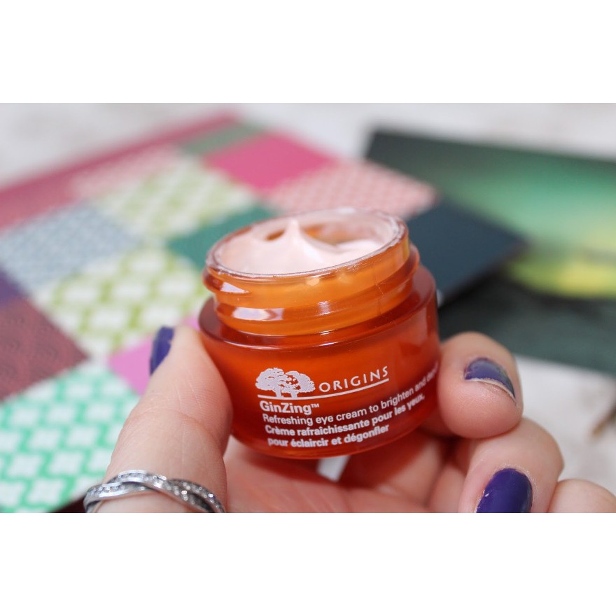 [Meoheo] Kem mắt giảm quầng thâm GinZing Refreshing Eye Cream to Brighten and Depuff Origins | BigBuy360 - bigbuy360.vn