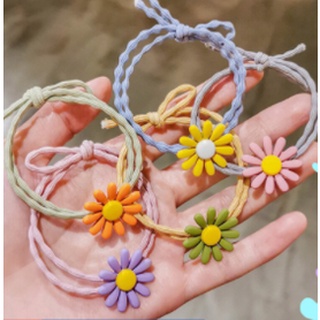 Dây cột tóc hoa cúc siêu dễ thương