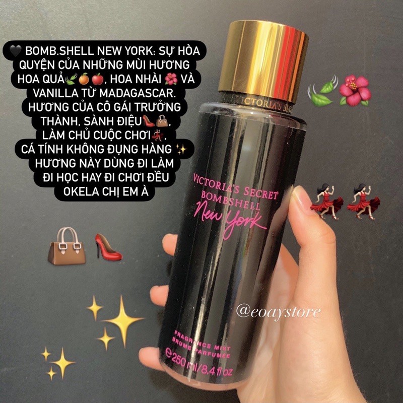 BODY MIST VICTORIA SECRET / XỊT THƠM TOÀN THƠM VICTORIA SECRET | BigBuy360 - bigbuy360.vn