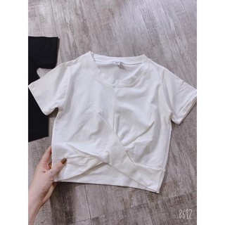 Áo Croptop xoắn bụng