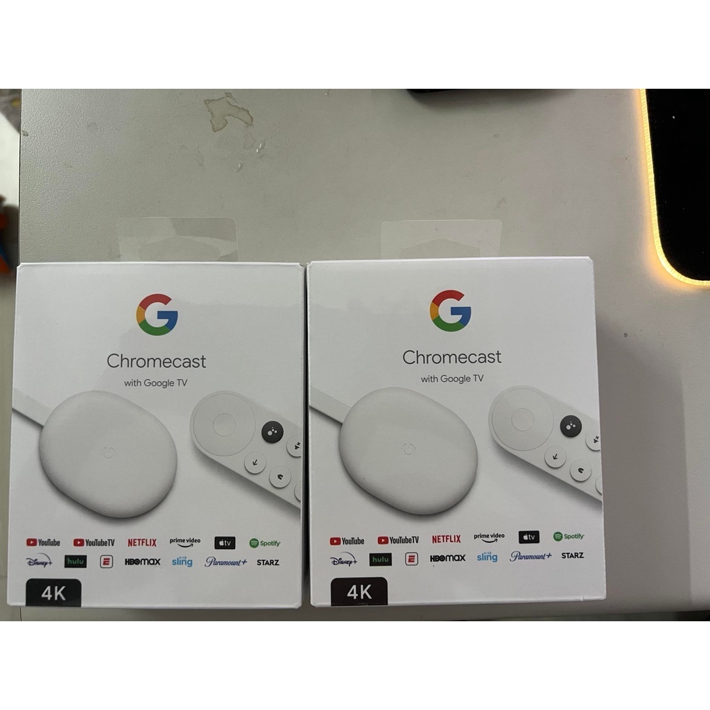 Google Chromecast with Google TV - Chất Lượng 4K HDR, Ra Lệnh Tiếng Việt