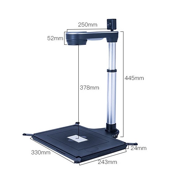 Máy chiếu vật thể K1080- Máy Scan màu di động tự động lấy nét thông minh- Nhận dạng thông tin thẻ căn cước