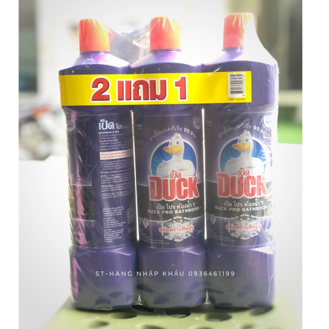 Nước tẩy vệ sinh Toilet Duck Thái lan siêu sạch 900ml/chai