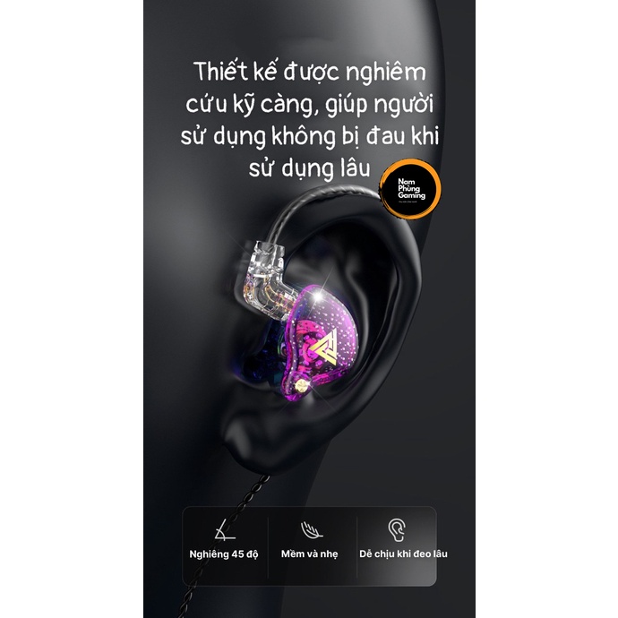 Tai Nghe Gaming QKZ AK6 PRO TỐI ƯU TIẾNG CHÂN TIẾNG SÚNG GAME PUBG. FREE FIRE CHO CÁC GAME THỦ. Bản Cao Cấp Nhất Của QKZ