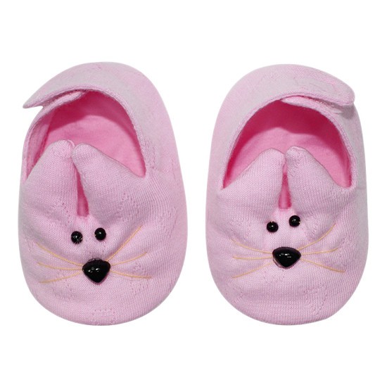 Giày vải sơ sinh Hello B&amp;B hình chuột có 3 size (tham khảo bảng size trước khi đặt mua hàng mẹ nhé)