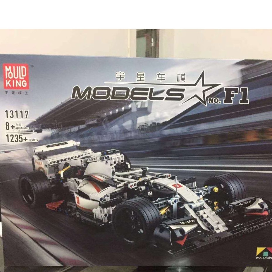 Đồ chơi Lắp ghép Mô hình Racing Formula F1 RSR Siêu xe Ferrari Mould king 13117