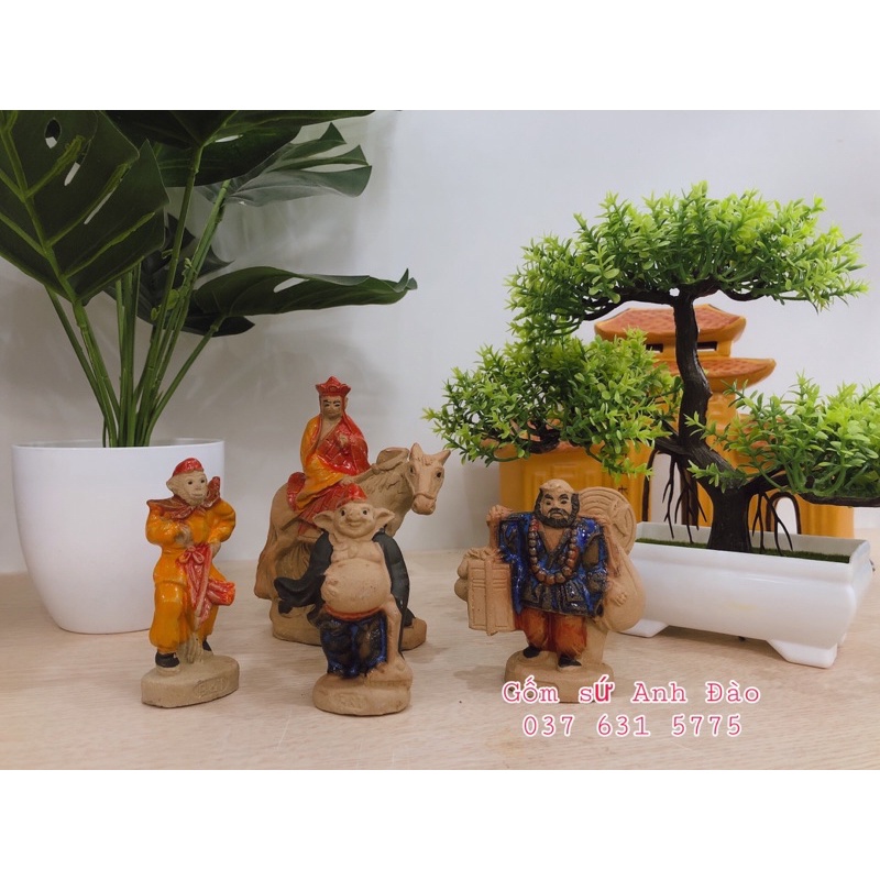 Bộ tượng gốm Tây du ký (hàng Bát Tràng)