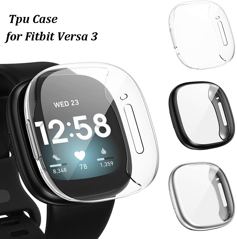 Ốp Bảo Vệ Mặt Đồng Hồ Thông Minh Fitbit Versa 3