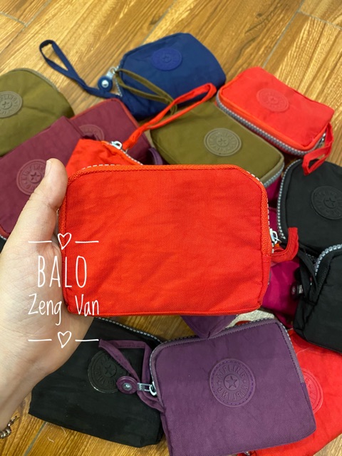 Ví Mini Vuông KIPLING đựng tiền lẻ và thẻ giữ xe
