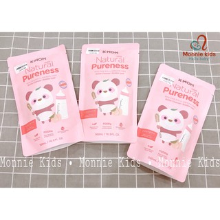NƯỚC RỬA BÌNH & RAU QUẢ K-MOM VỚI CHIẾT XUẤT THẢO MỘC HỮU CƠ (DẠNG TÚI 500ML) KM13128
