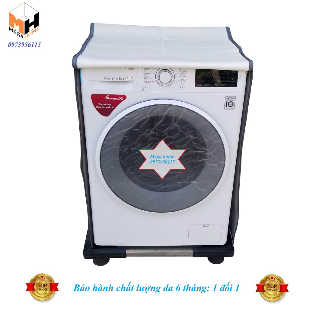 Vỏ bọc máy giặt, máy sấy Electrolux, LG.. ( Made in thailan chất liệu da cao cấp 100%)