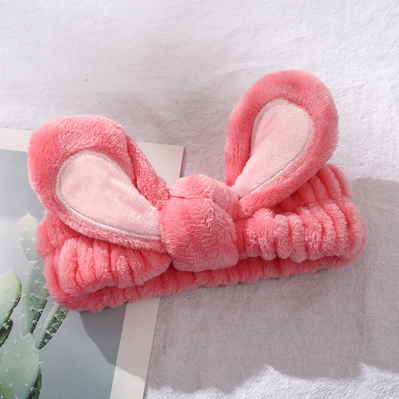 Băng Đô Tai Thỏ Dễ Thương Phong Cách Hàn Quốc