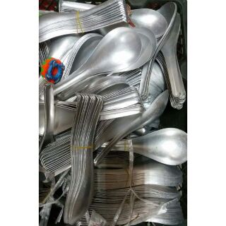 thìa nhôm,muỗng nhôm múc canh