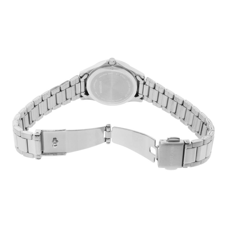 Đồng Hồ Nữ Citizen Dây Thép Không Gỉ EQ0591-56E - Mặt Đen