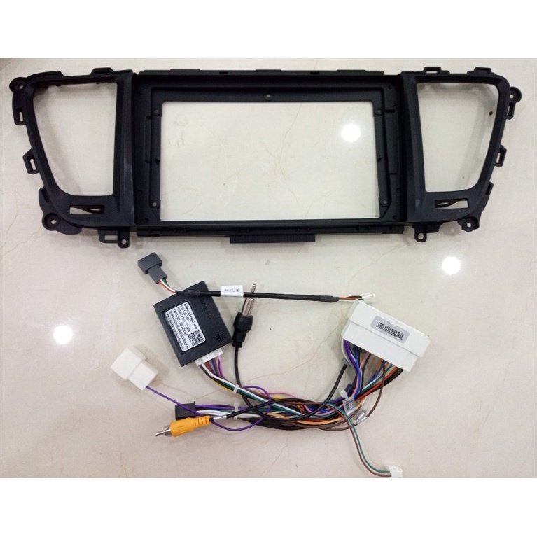 Mặt dưỡng màn hình DVD android 9” 10” KIA SEDONA  2014 2015 2016 2017 2018 2019 2020 2021 Jack ZIN