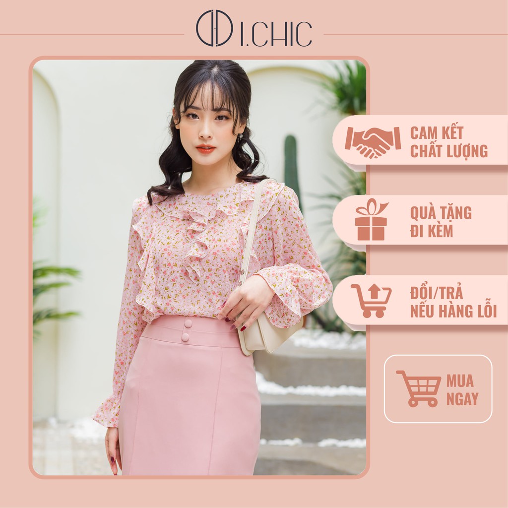 ICHIC fashion - Siêu Phẩm Váy Áo Công Sở Hồng Ngọt Ngào Cho Hè Thêm Say 2021
