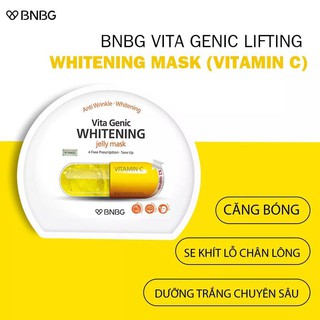 [CHÍNH HÃNG] Mặt nạ giấy BNBG Vita Genic Whitening Jelly Mask