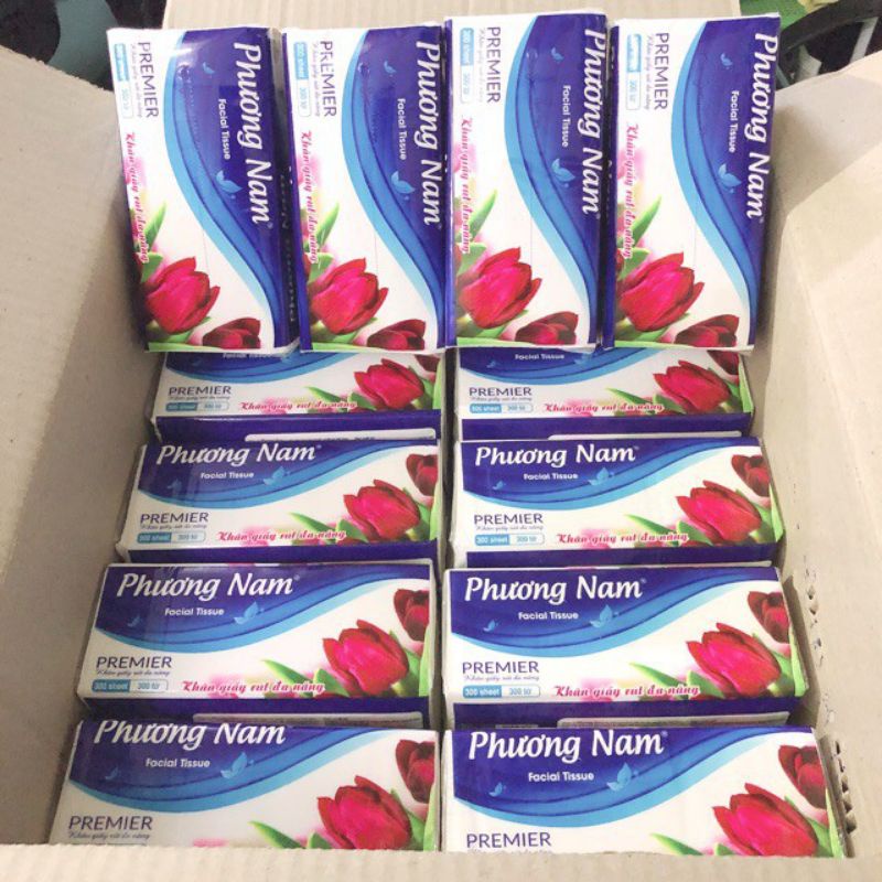 Khăn giấy rút đa năng Phương Nam 300tờ