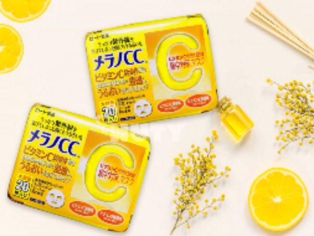 Mặt nạ dưỡng da Vitamin C Melano CC 20 cái