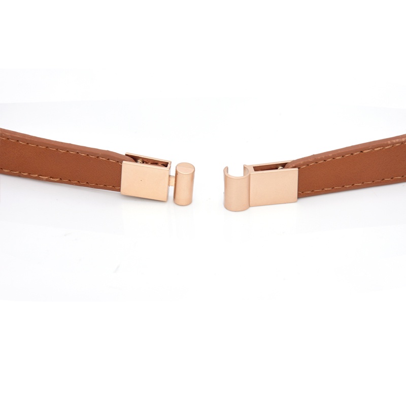 Thắt Lưng Co Giãn Màu Trắng/Đen/Đỏ Cho Nữ