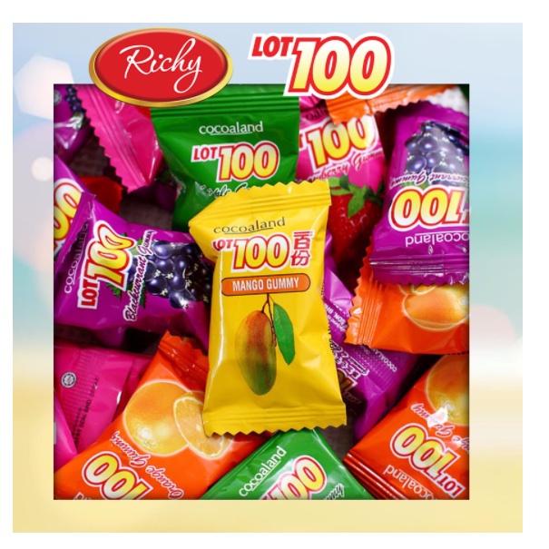 Kẹo LOT 100 Cocoaland Tổng Hợp Gói 320g