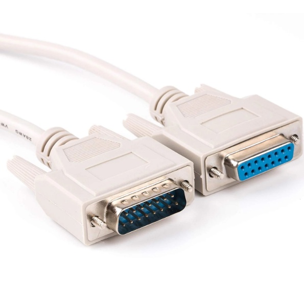 Cáp Nối Dài RS232 DB15 Đực Sang DB15 Cái
