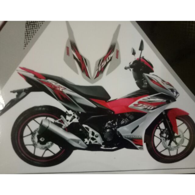 Tem rời Winner X xe bạc đỏ