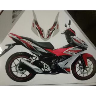 Tem rời Winner X xe bạc đỏ