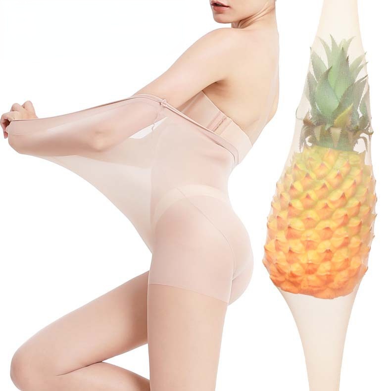 Quần Tất Mỏng Lưng Cao Co Giãn Chống Trầy Xước Không Đường May Mềm Mại Trong Mờ Gợi Cảm Thời Trang Quyến Rũ