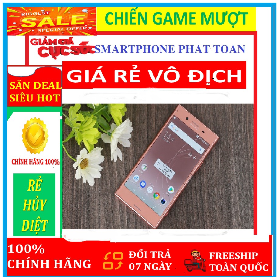 Sony Xperia XZ Premium ram 4G bộ nhớ 64G, CHÍNH HÃNG, bảo hành 12 tháng