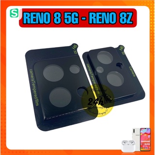 Kính cường lực camera OPPO Reno 8 8 Z  7 5G Reno 7 Z Reno 6 6 Z Reno 7 4G Reno 5 Reno 4 Reno 4 pro viền đen loại xịn