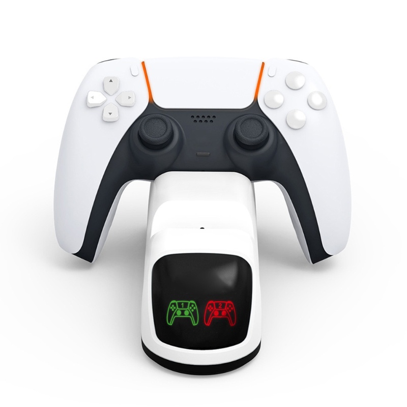 Đế Sạc Không Dây Cho Tay Cầm Chơi Game Đôi Có Đèn LED