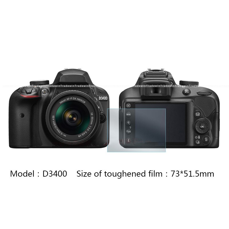 Kính Cường Lực Bảo Vệ Màn Hình Nikon D3500 D3400 D3300 D3200 D3100 Nikon D3500 D3400 D3300 D3200 D3100
