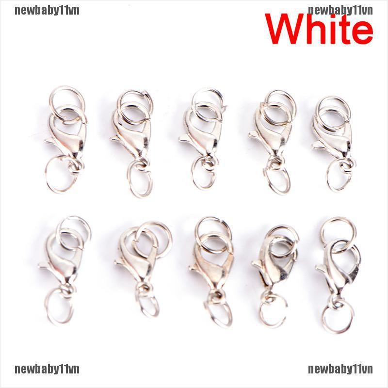 Set 20 Móc Kẹp Tôm Hùm Bằng Hợp Kim Làm Trang Sức Thủ Công