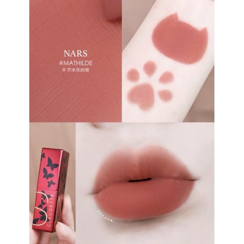 Son NARS CLAUDETTE AUDACIOUS SHEER MATTE LIPSTICK - Limited - Phiên bản giới hạn