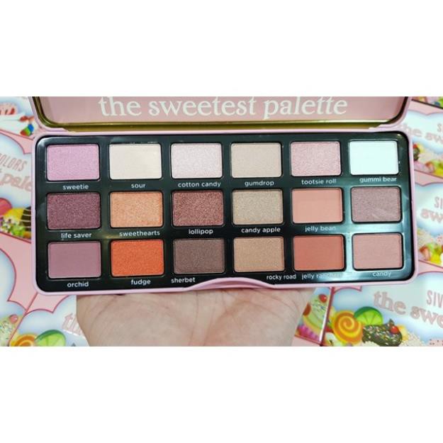 Bảng Màu Mắt 18 ô SIVANNA COLORS The Sweetest & Chocolate Palette