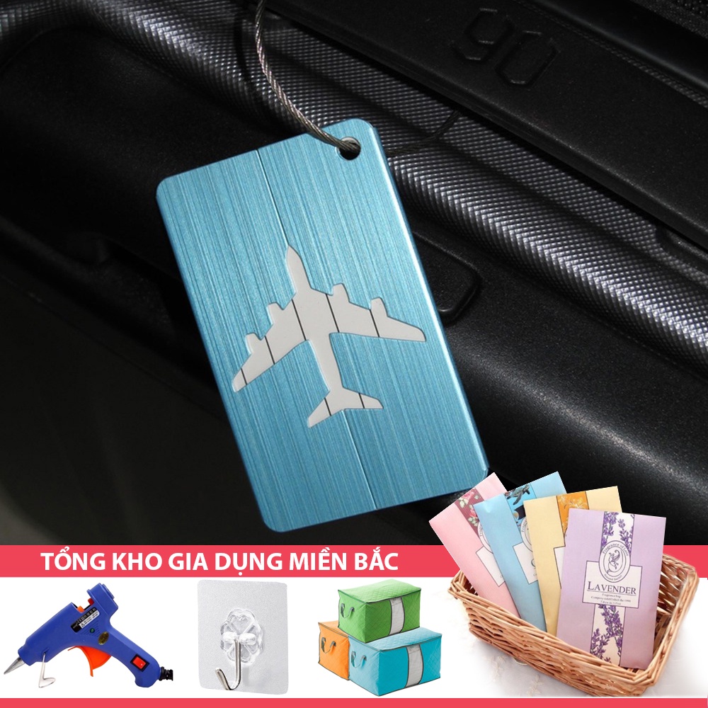 Thẻ Tag Gắn Đeo Hành Lý Vali THÉP HỢP KIM T7 - Thẻ Name Tên Treo Vali Máy Bay Cá Nhân