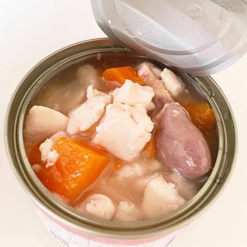 THỊT HỘP GÀ TƯƠI HẦM THƠM NGON DÀNH CHÓ MÈO