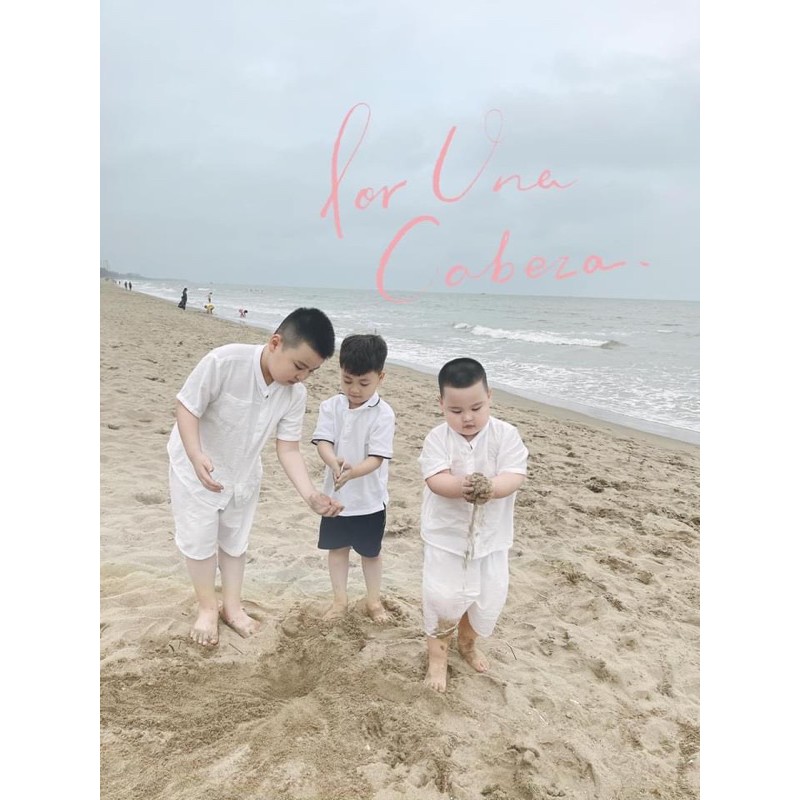 [Mã FAMAYWA2 giảm 10K đơn 50K] sét đũi trắng cực đẹp cho gia đình | BigBuy360 - bigbuy360.vn