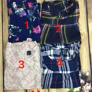 Bộ lanh mặc nhà F21 có tay