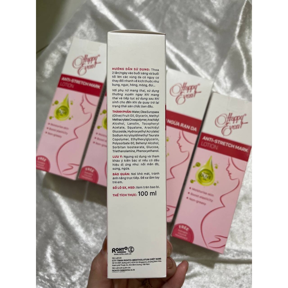 Sữa Chống Rạn Da Happy100Ml