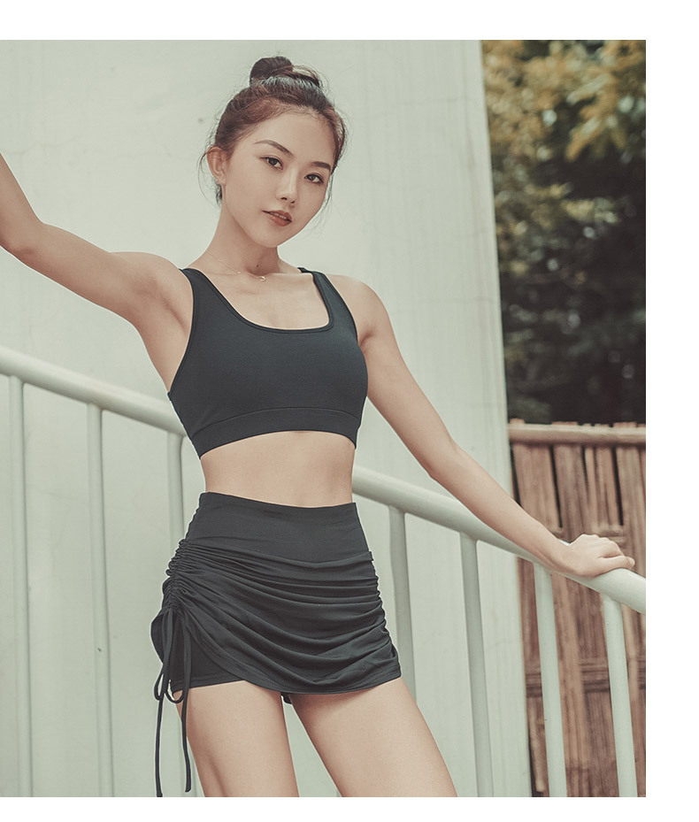 DUNEA Chân Váy Thể Thao Lưng Cao Chống Lóa Thiết Kế Năng Động Cho Nữ