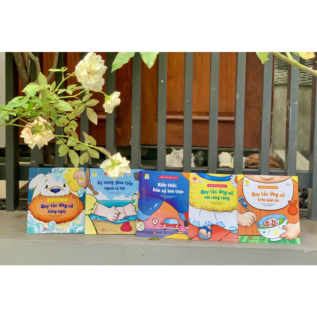 Sách – Combo Kỹ năng sống đầu đời cho bé ( 5 tập )