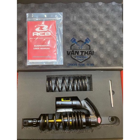 Phuộc Sau RCB Đen Ty vàng VS, VD gắn Vario , Click , Vison , SHmode , Lead ... Chính Hãng 100% Tặng Kèm 1 Lò Xo