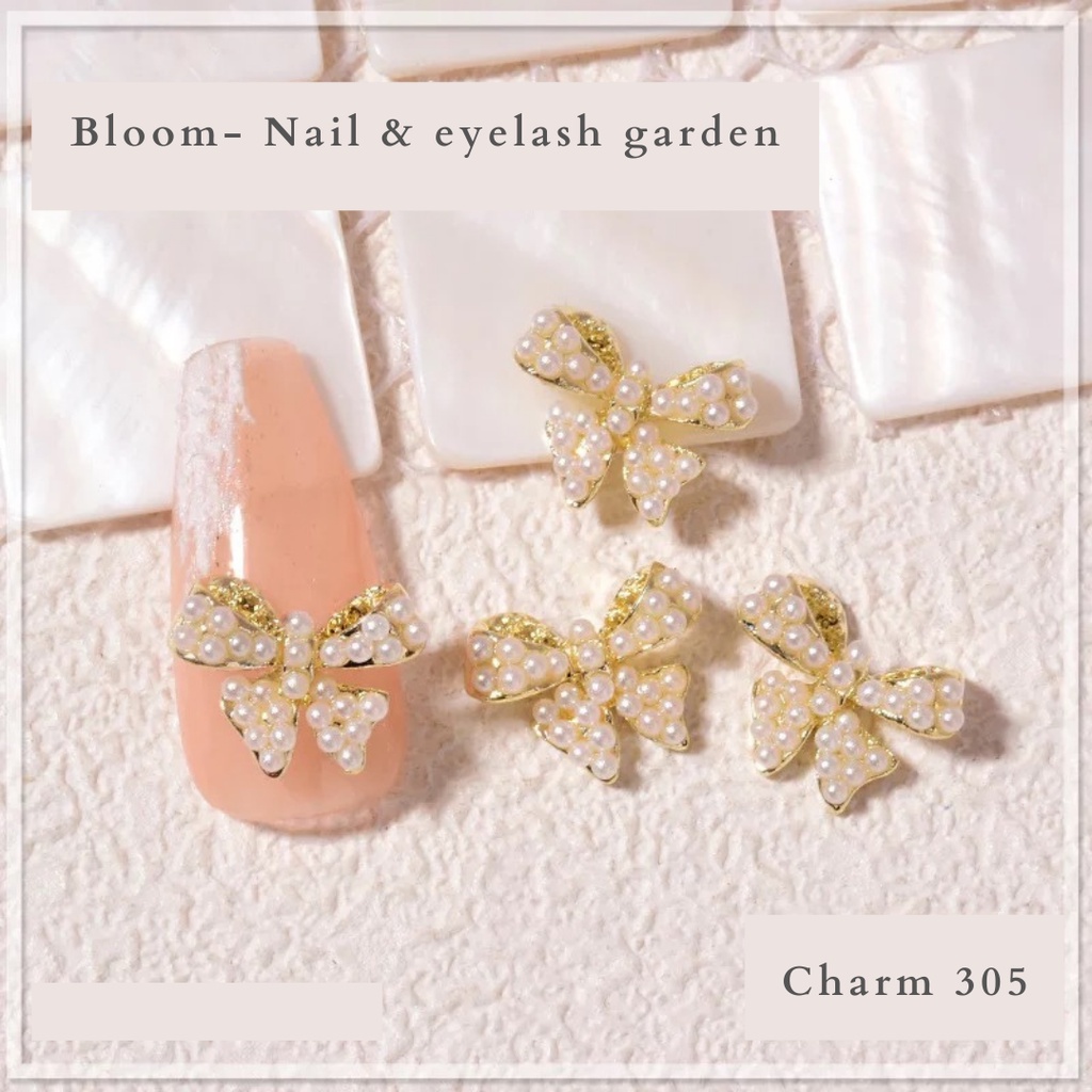 Charm ngọc nail gắn móng tay